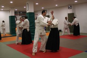 Aikido en las fiestas de Semana Santa