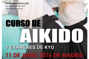 Sensei Vicente Borondo 5º Dan Aikikai