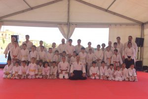 Exhibición de Aikido en el FitSalut Palma 2017