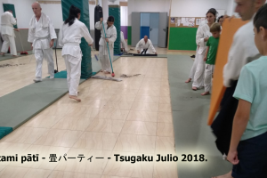 Tatami pātī / 畳パーティー / Tsugaku Julio 2018.