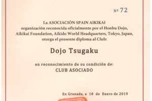 Dojo Tsugaku en Spain Aikikai & Curso Fukushidoin/Shidoin